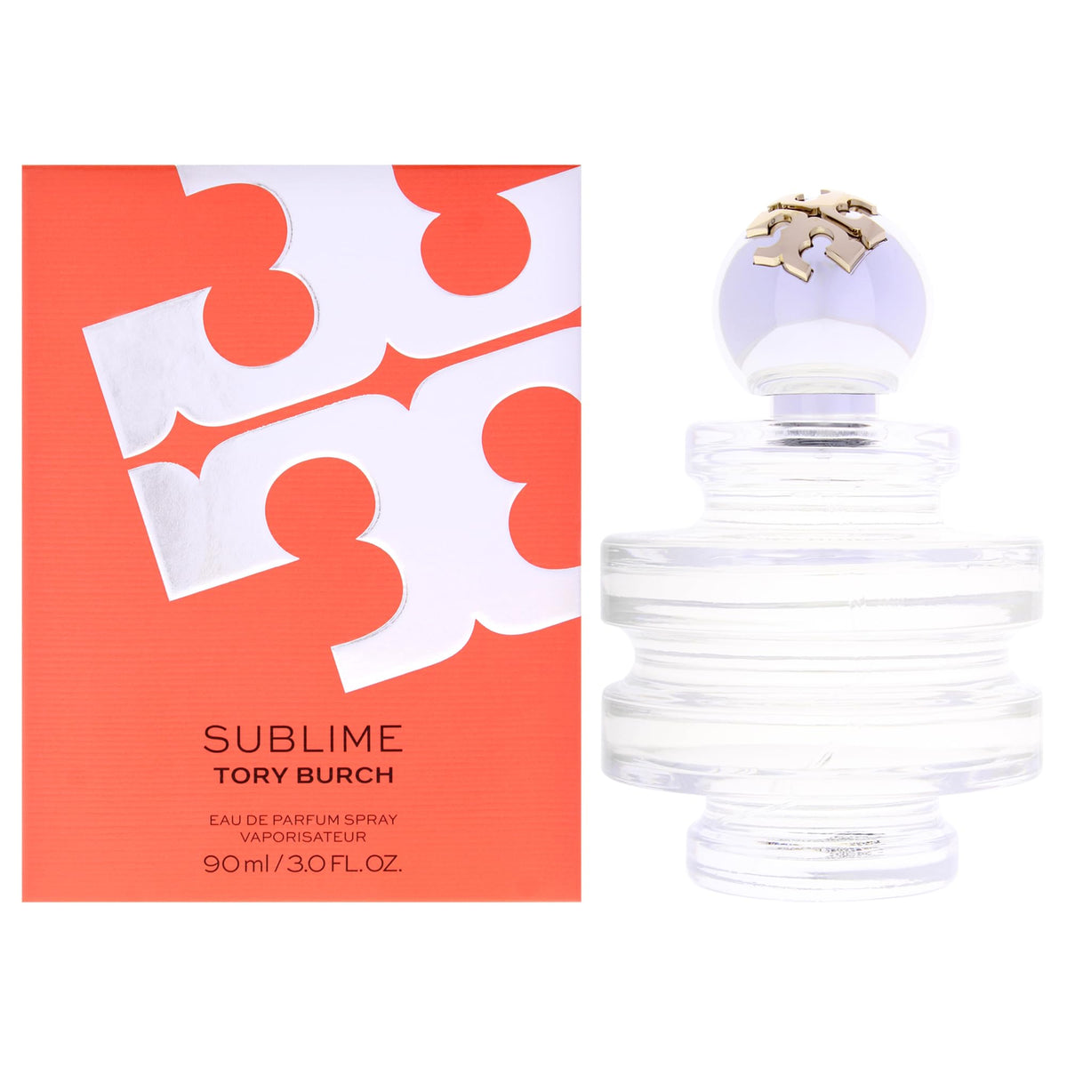 Tory Burch Sublime Eau De Parfum Spray for Women, 3.0 Ounce(1.7 Fl Oz)