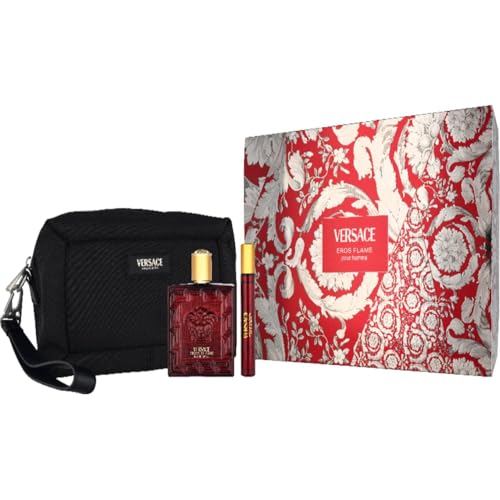Versace Eros Flame for Men 3.4 oz Eau de Parfum Spray(1 Fl Oz)
