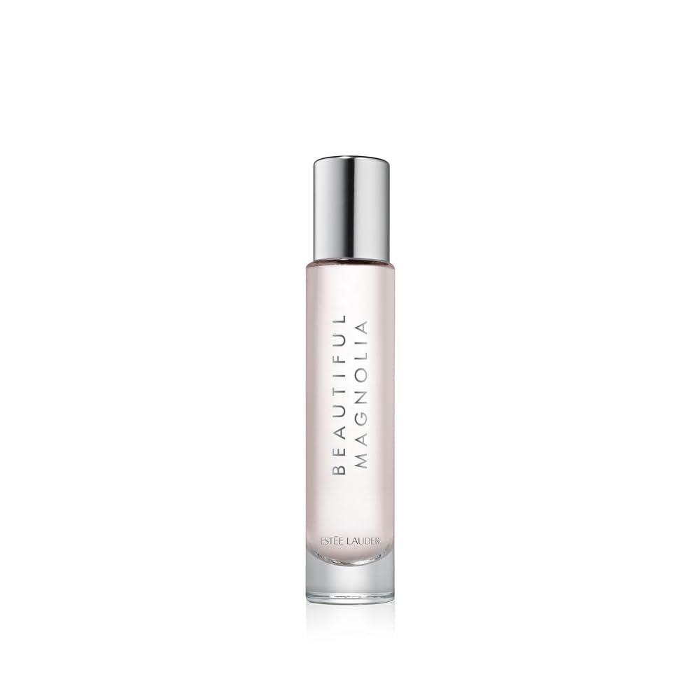 Estée Lauder Beautiful Magnolia Eau de Parfum Spray with Notes of Lush Magnolia, Solar Gardenia, Warm Woods  Luminous Musk | Floral Perfume for Women | Perfumes for Women(0.34 Fl Oz - Travel Size)