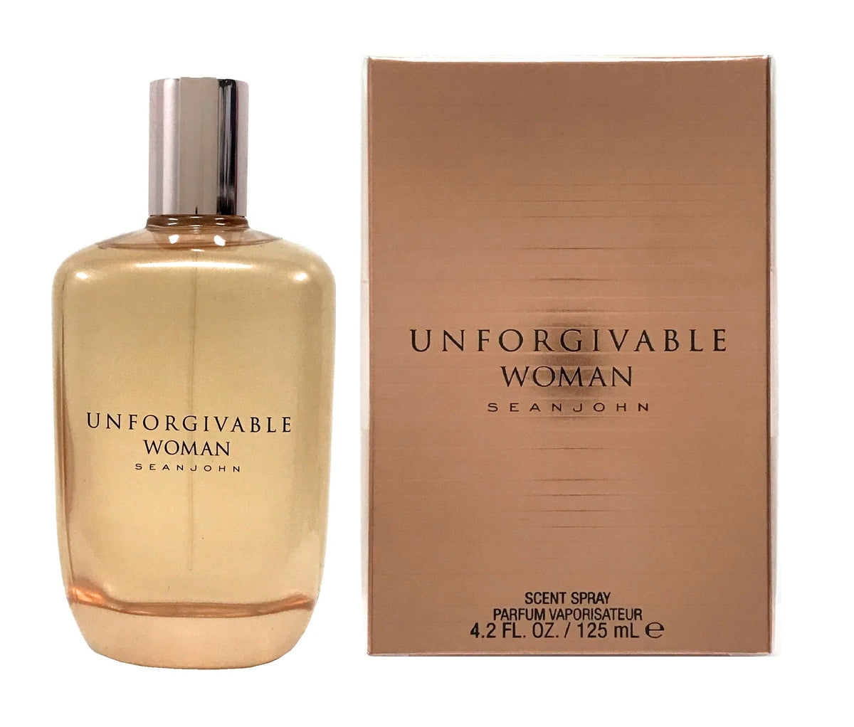 Sean John Unforgivable Woman For Women Parfum Spray, 4.2-Ounces(4.2 Fl Oz)