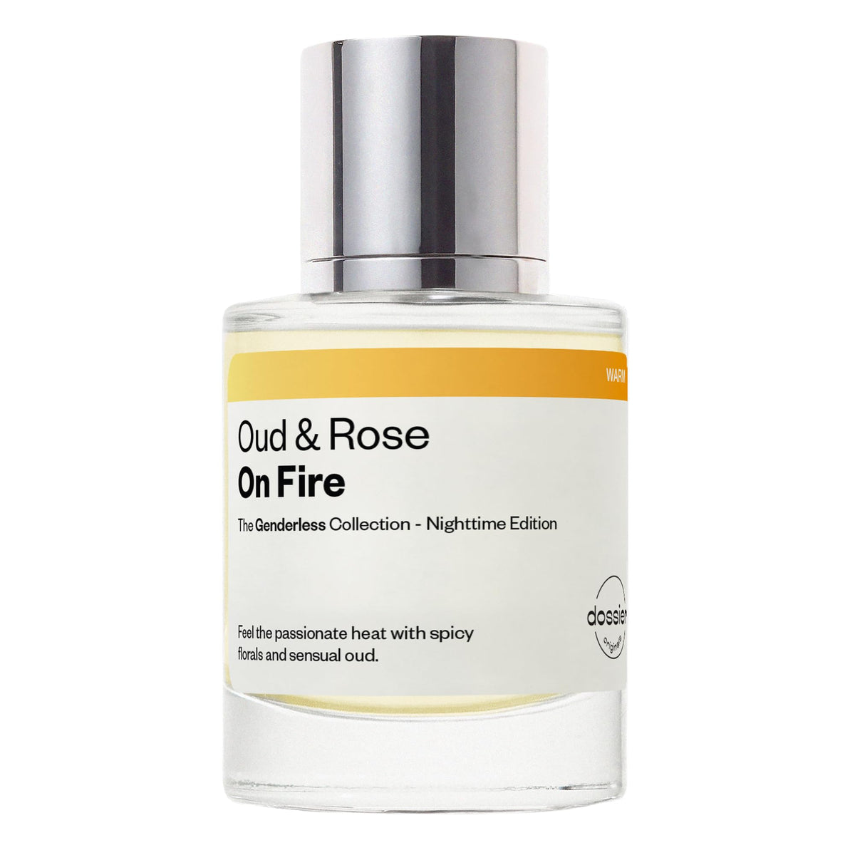 Dossier Originals - Oud  Rose on Fire - Smoky Floral Oud - Unisex EDP(1.7 Fl Oz)