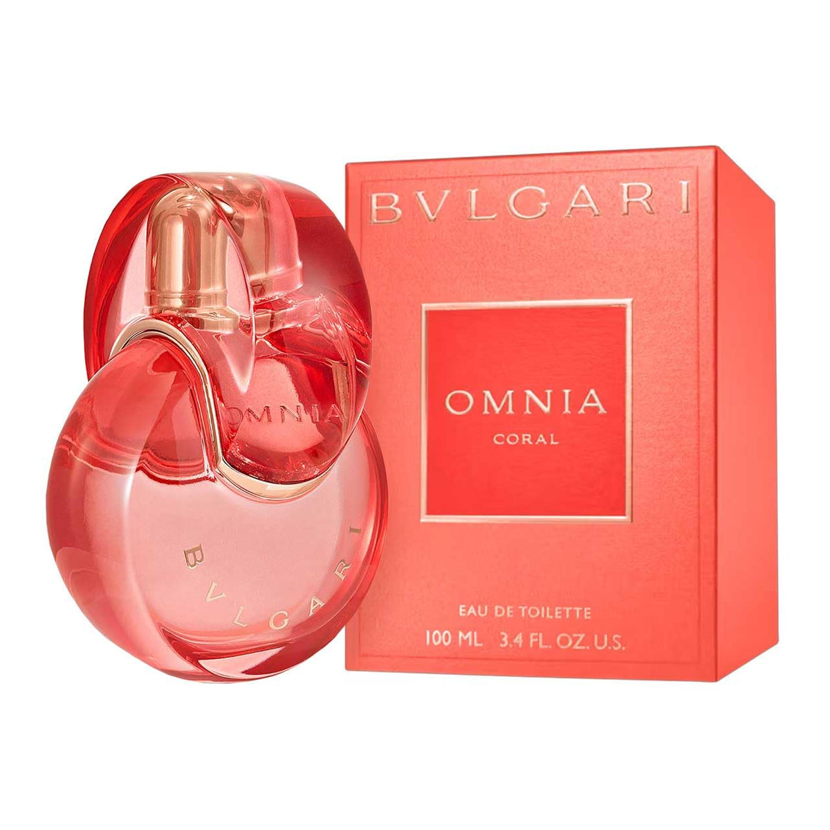 Bvlgari Omnia Coral by Bvlgari for Women - 3.4 oz EDT Spray(100ML)