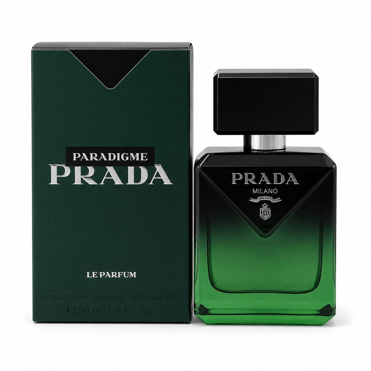 Prada Paradigme Le Parfum Cologne for Men - 1.6 fl oz Fragrance Spray(1.7 Fl Oz)
