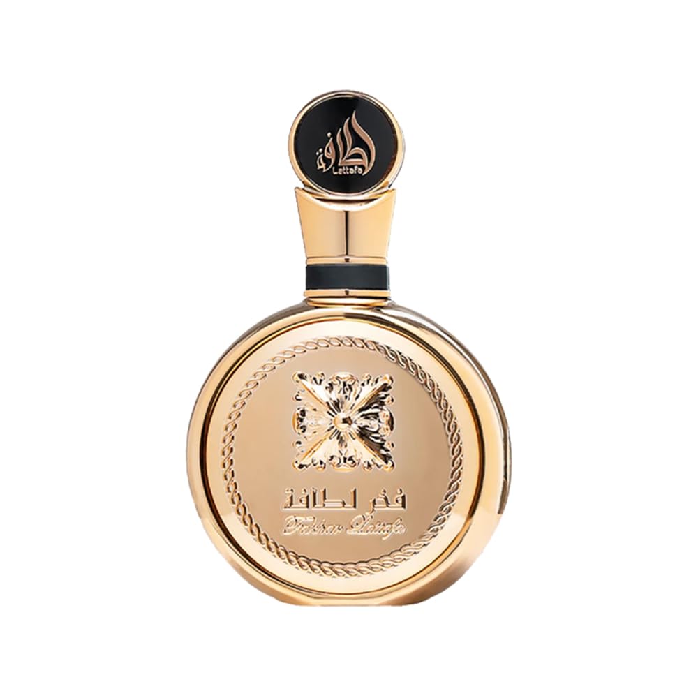 Lattafa Fakhar Gold Extrait - Floral, Amber, Woody - Eau de Parfum Long-Lasting Fragrance for Unisex, 3.40 Ounce / 100 ml(3.4 Fl Oz)