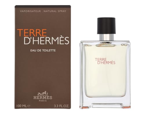 Terre D' Hermes Eau De Toilette Spray for Men by Hermes - 3.3 oz / 100 ml(3.3 Fl Oz)