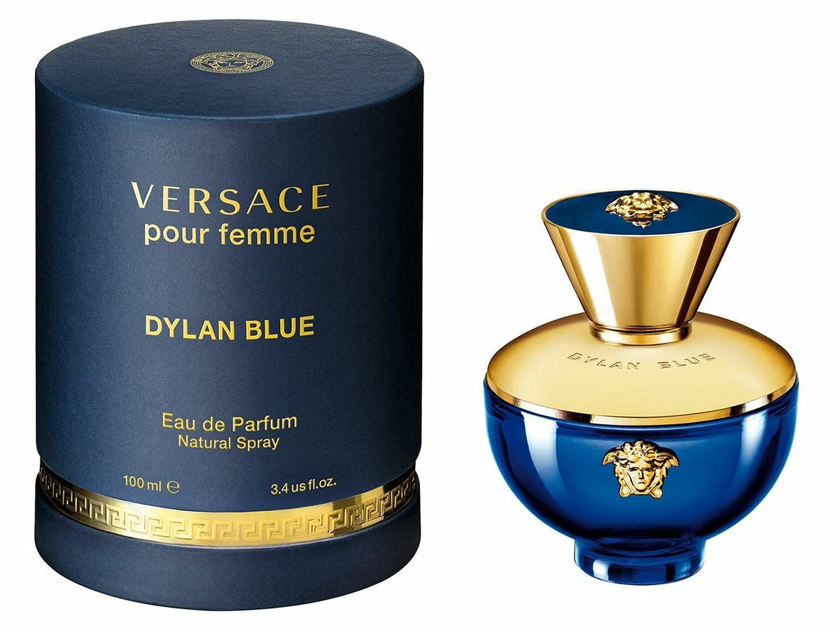 Versace Pour Femme Dylan Blue Eau De Parfum Spray (Tester) 3.4 oz Women(100ML)