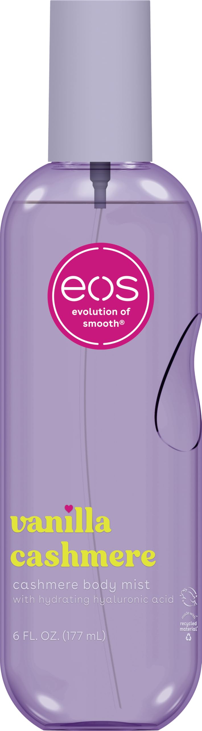 eos Cashmere Body Mist- Vanilla, Body Spray for Women, Vegan, 6 fl oz(6 Fl Oz)