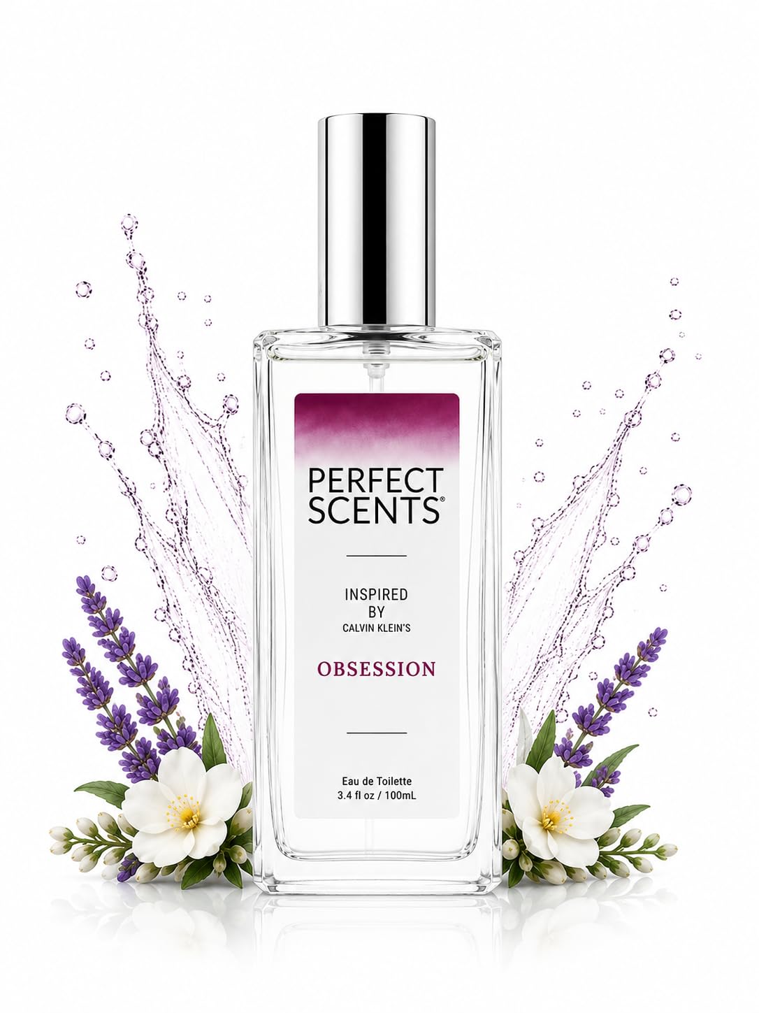 Perfect Scents Fragrances, Inspired by Calv.in Kl.ein's Obses.sion(2.5 Fl Oz)