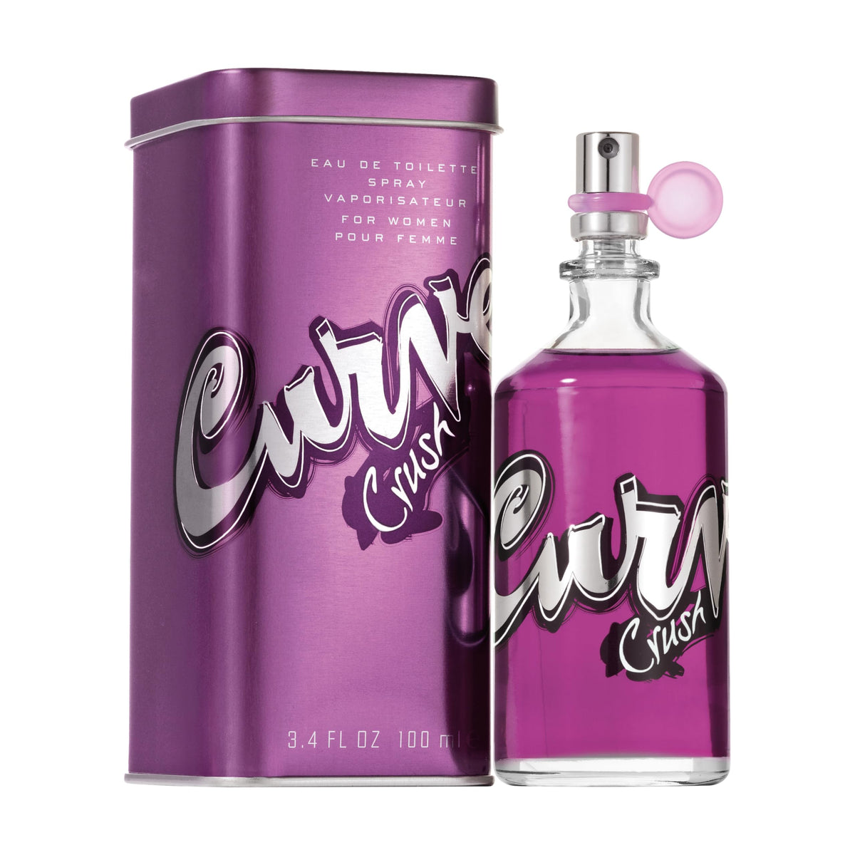 Curve Crush Eau De Toilette Spray, Perfume for Women, 3.4 fl oz(1 Fl Oz)