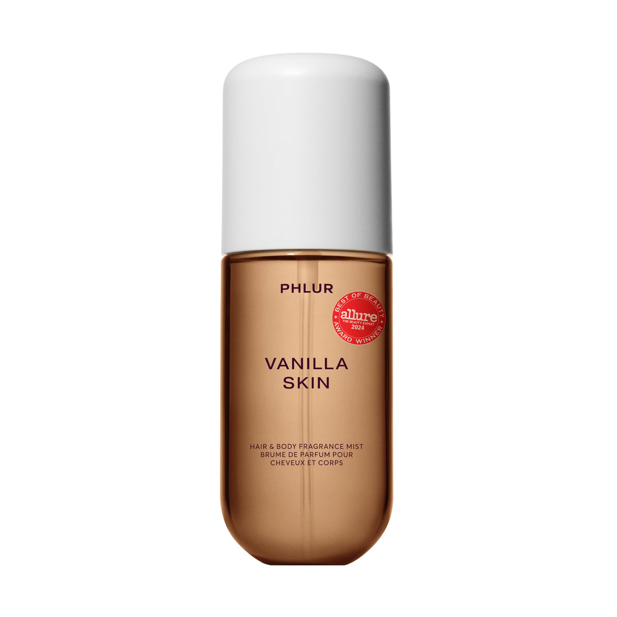 PHLUR Vanilla Skin Body Mist, 3 Fl Oz - Hair and Body Perfume for Women(3 Fl Oz)