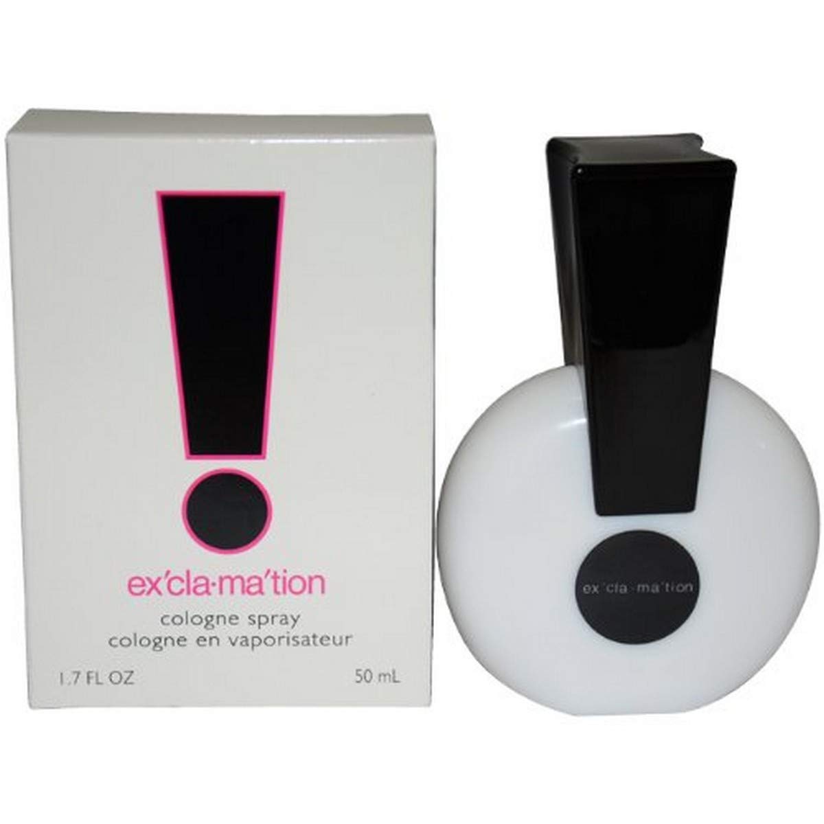 Exclamation By Coty For Women. Cologne Spray 1.7 Oz, White(1.7 Fl Oz)