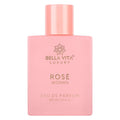 Bellavita Luxury ROSE Eau de Parfum | 100 ml (3.4 fl.oz.) | Perfume for Women | Fresh, Floral Peach, Jasmine, and Ambery Musk Notes | Long Lasting Fragrance(100ML)