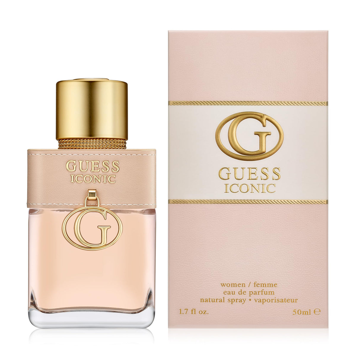 Guess Iconic Women/Femme Eau de Parfum Perfume Spray, 1.7 Fl. Oz.(0.5 Fl Oz)