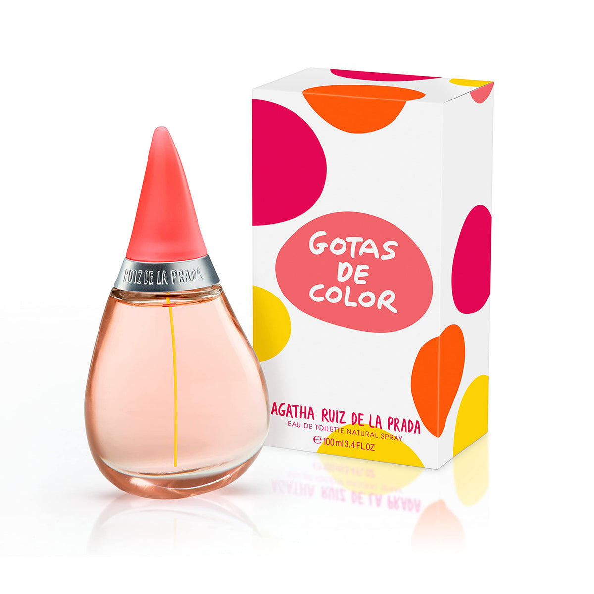 Agatha Ruiz De La Prada Agatha Ruiz Prada A Gotas Color L 3.4 Edt 100ML(7.2 liters)