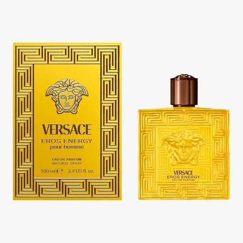 Versace Eros Energy for Men 3.4 oz Eau de Parfum Spray(1.7 Fl Oz)