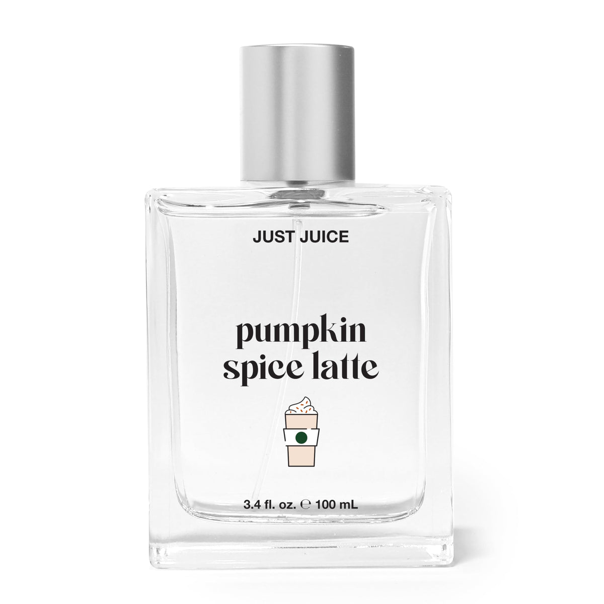 Just Juice Pumpkin Spice Latte - Warm Vanilla Perfume for Women and Men - Pumpkin Spice Perfume with Nutmeg, Cinnamon, Tonka Bean - 3.4 oz(0.3 Fl Oz)